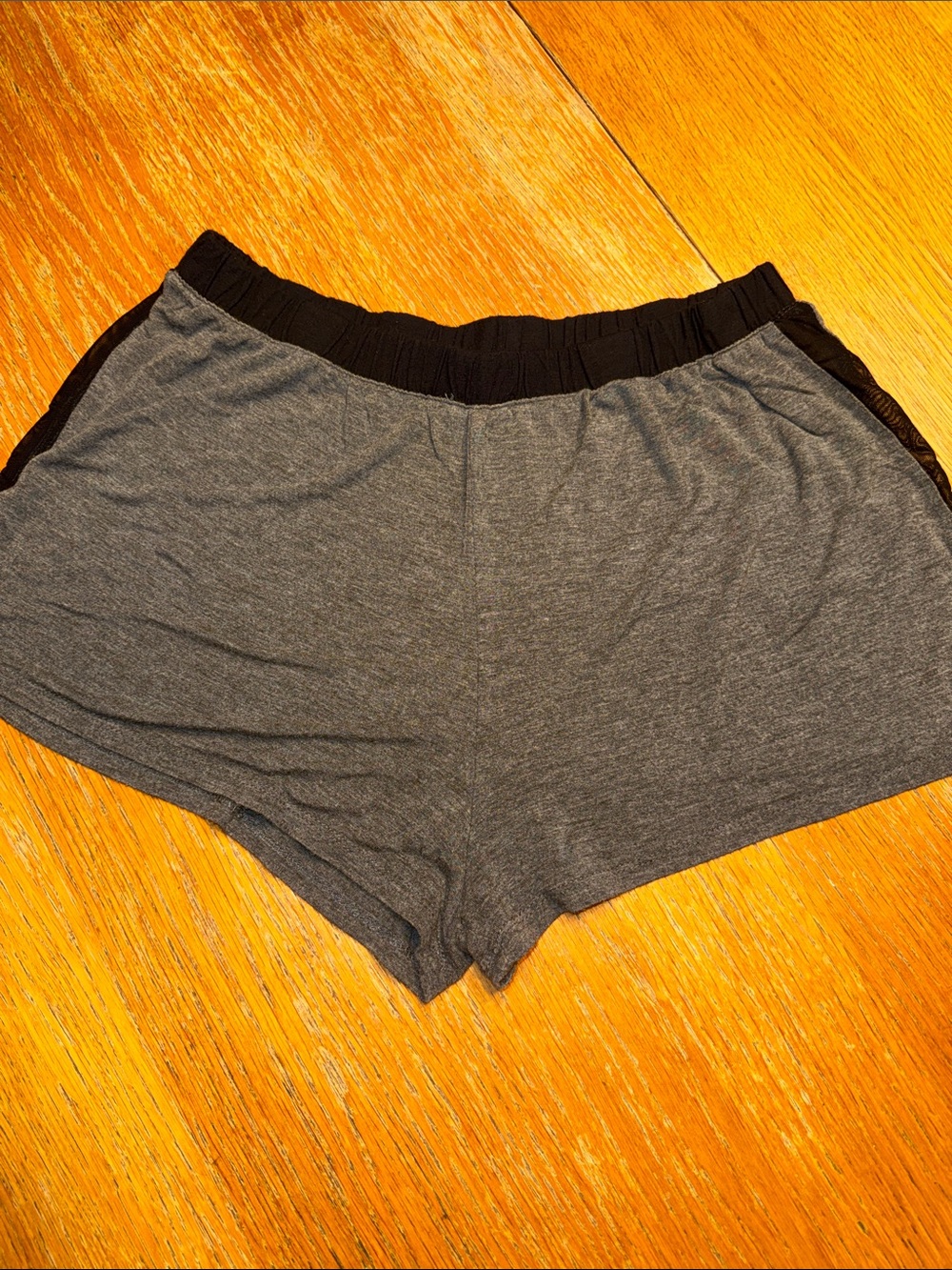 Women's Athletic Lounge Shorts - Charcoal Gray